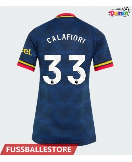 Günstige Arsenal Riccardo Calafiori #33 Auswärtstrikot Damen 2026-27 Kurzarm